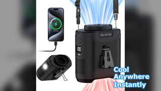 Socool Fan Tragbares Kühl-Kraftpaket