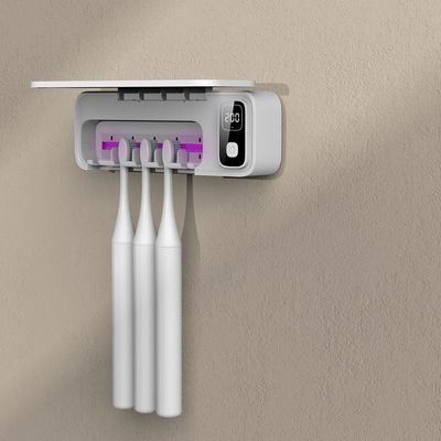 2000 mAh Batterie UV Zahnbürste Sanitizer Gehäuse mit 5 Zahnbürstenpositionen