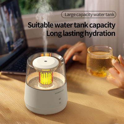 Simulation Regentropfen Flamme Aromafeuchtiger 320 ml mit weniger als 35 dB Lärmpegel
