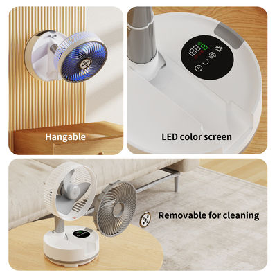 Socool-Ventilator 20000mAh Portable Indoor und Outdoor Camping-Ventilator Super Wind Super leise Fernbedienung Bequeme Lagerung Streckverstellungen