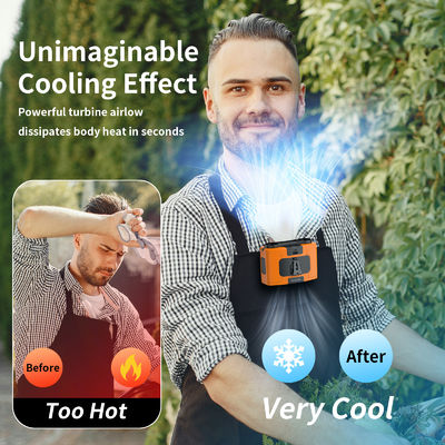 Socool-Ventilator 20000mAh Portable Typ-C Wearable Ventilatoren Super Wind Super leise Außenventilator