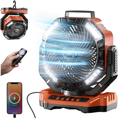 Socool Ventilator 40000mAh Outdoor Camping Fernventilator Wiederaufladbare Batterie inklusive Vielseitiger persönlicher Ventilator mit 5 Geschwindigkeitsstufen