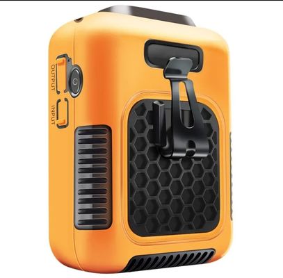Socool Fan 8000mAh Clip Taille Fan Grün Orange Grau Multifunktionales Tragbares Fan 5 Starker Wind Geräuschpegel weniger als 50 DB