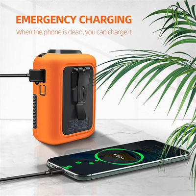 Socool-Ventilator 6000mAh 3 Geschwindigkeitsstufen Multifunktionaler tragbarer Ventilator Geräuschpegel weniger als 50 DB Leichtgewicht